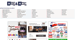 Desktop Screenshot of mexicoysushoteles.com
